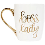 Load image into Gallery viewer, Boss Lady Mug 16 Ounce White - RollinsCafe
